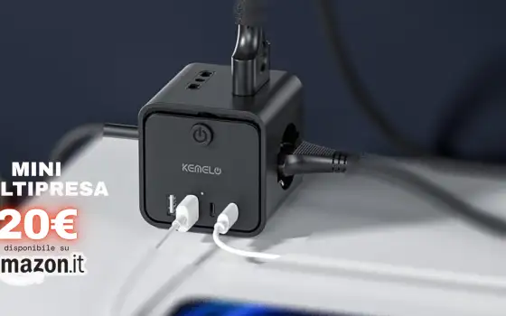 Questo non è un CUBO ma una mini multipresa furba: falla tua su Amazon