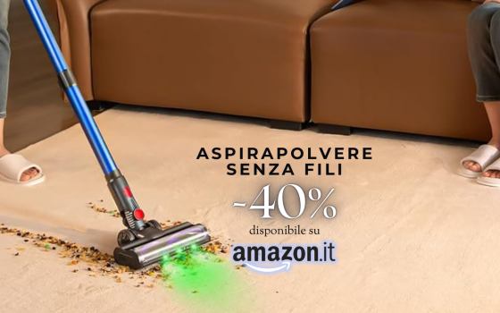 Aspirapolvere senza fili con soli 66€: potenza SUPREMA e 50' top