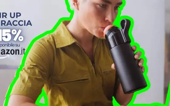 AIR UP, missione bere di più: facile con questa borraccia termica (-15%)