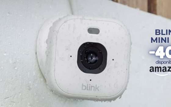 Blink Mini 2K+, la telecamera da interno/esterno che ha occhi di FALCO