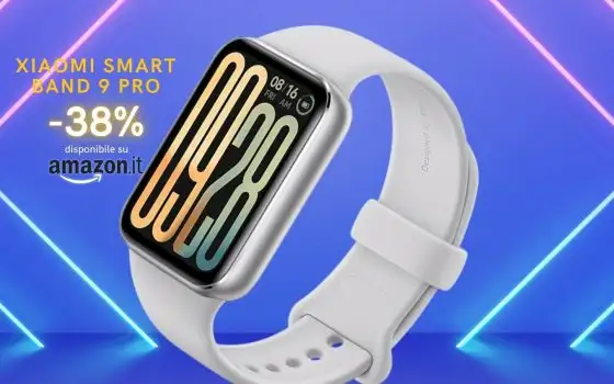 Xiaomi Smart Band 9 Pro perfetto a meno di 50€, polso High Tech