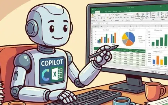 Copilot per Excel, si scrive ciò che si vuole e l'AI crea la formula