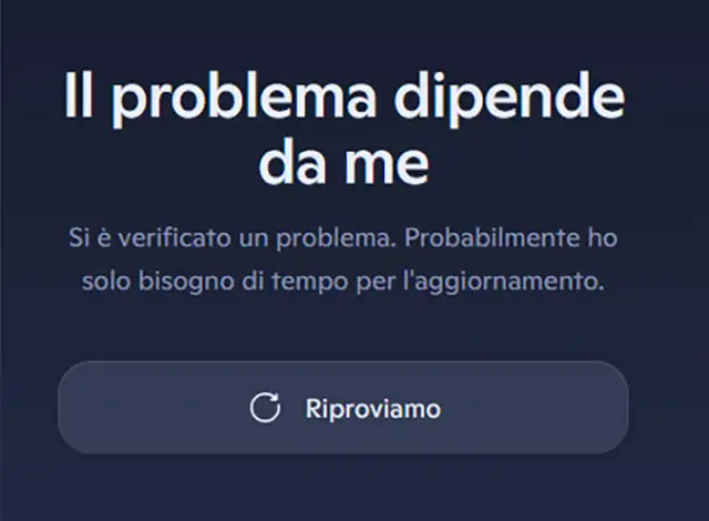 Il down di Copilot del 9 dicembre 2025