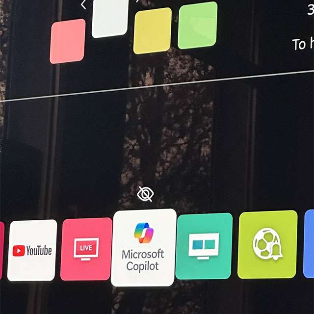 Copilot installato automaticamente sulle TV LG
