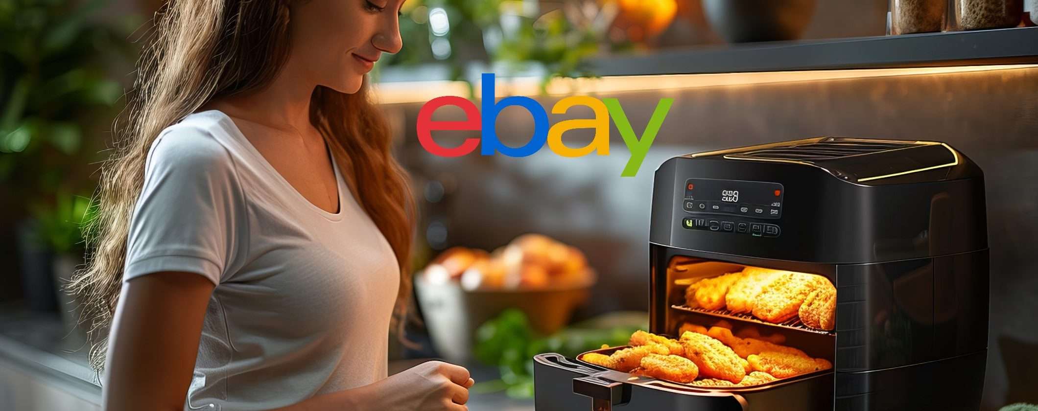 Cucina sano con gusto grazie alle friggitrici ad aria in offerta su eBay