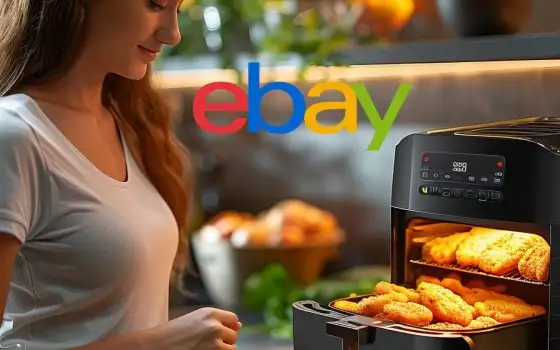 Cucina sano con gusto grazie alle friggitrici ad aria in offerta su eBay
