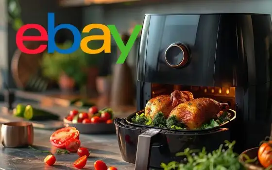 Cucina sano ma con gusto grazie alle Friggitrici ad Aria in offerta su eBay