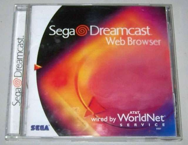 Il disco del browser per Dreamcast