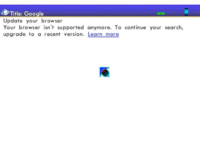Google ha interrotto il supporto per il browser di Dreamcast
