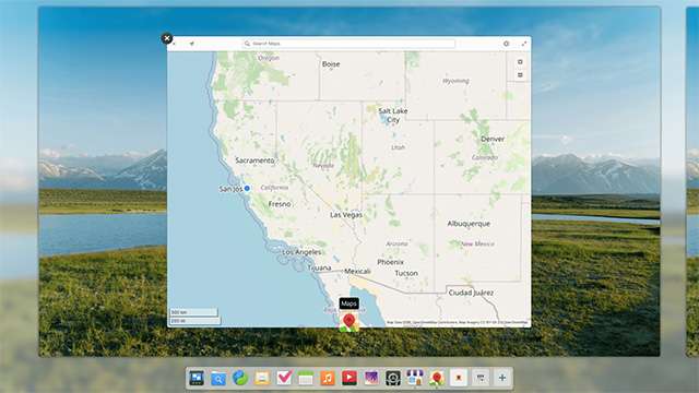 L'interfaccia di elementary OS 8.1