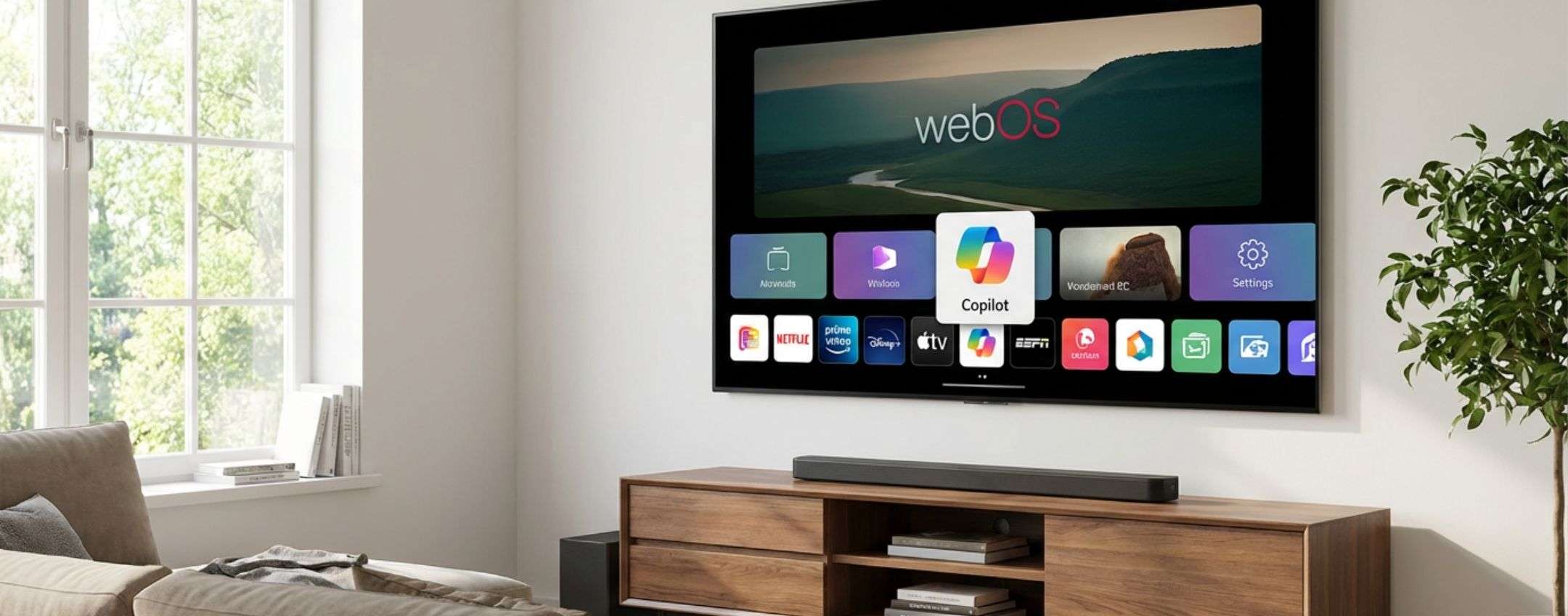 Sar� possibile eliminare Copilot dalle TV LG