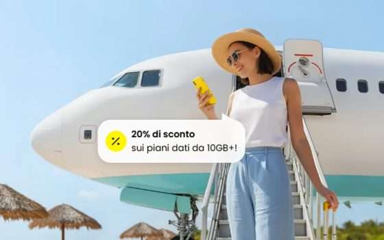 Modalità vacanze sbloccata con Saily: fino al 20% di sconto sulle eSIM