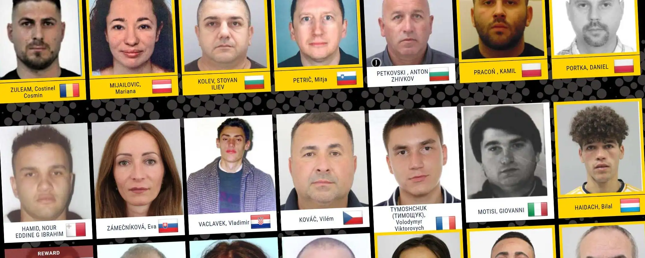 EU Most Wanted si rinnova: il sito dei criminali più ricercati