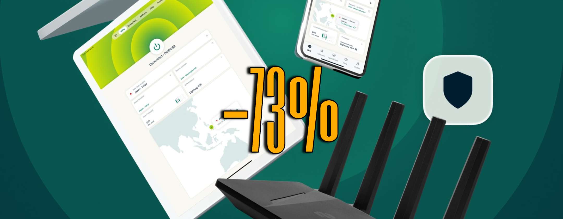 ExpressVPN ti fa il regalo di Natale: fino a -73% per la tua privacy