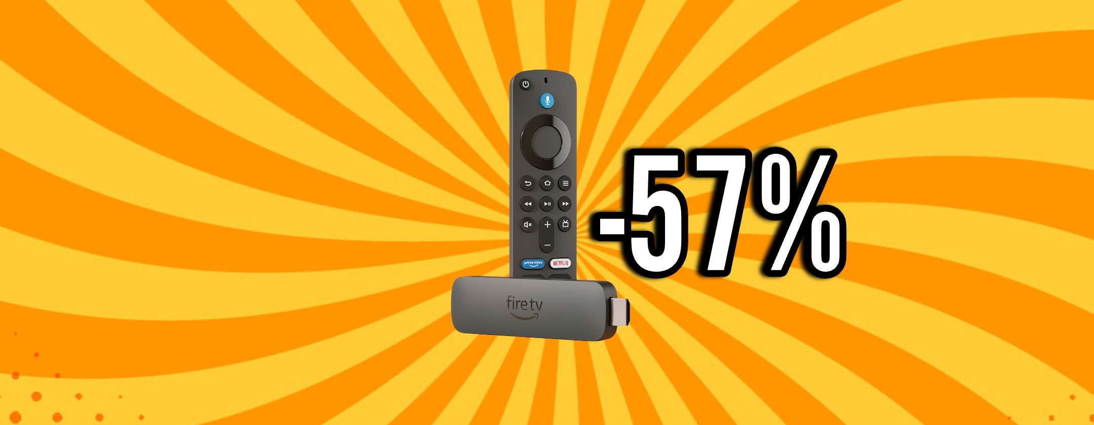 Fire TV Stick 4K Plus a -57% su Amazon: tutti la vogliono!