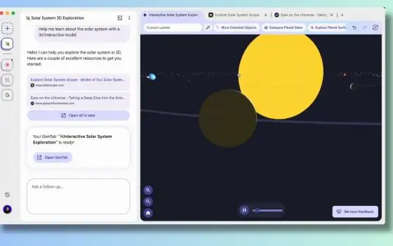 Google Disco, trasforma le schede del browser in app con l'AI