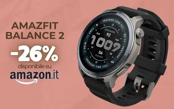 Amazfit Balance 2, design classico ma cuore TECH: uno smartphone 2.0