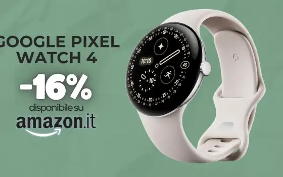 Google Pixel Watch 4 dal design premium al polso è una macchina (-16%)
