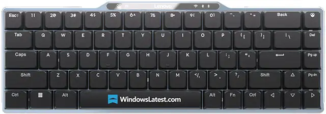 Lenovo Adaptable Keyboard Concept in arrivo a CES 2026