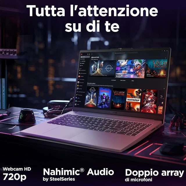 Il notebook gaming Lenovo LOQ Essential da 15,6 pollici