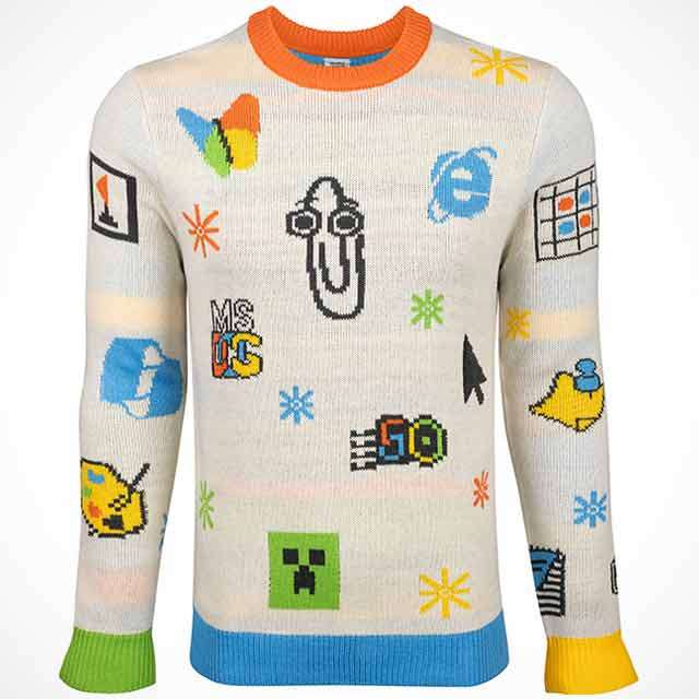 Il nuovo maglione brutto Artifact Sweater di Microsoft