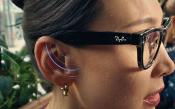 Occhiali smart Ray-Ban Meta amplificano le voci in luoghi rumorosi