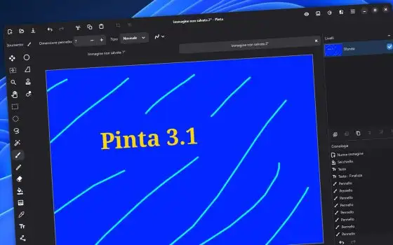 Pinta 3.1: come Paint, ma open source e senza AI
