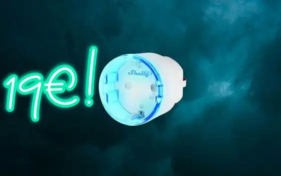 Presa Intelligente Shelly AZ: rendi tutto smart a soli 19€