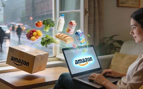 Prezzi bassi sempre su Amazon: fai la spesa senza uscire di casa anche la vigilia di Natale