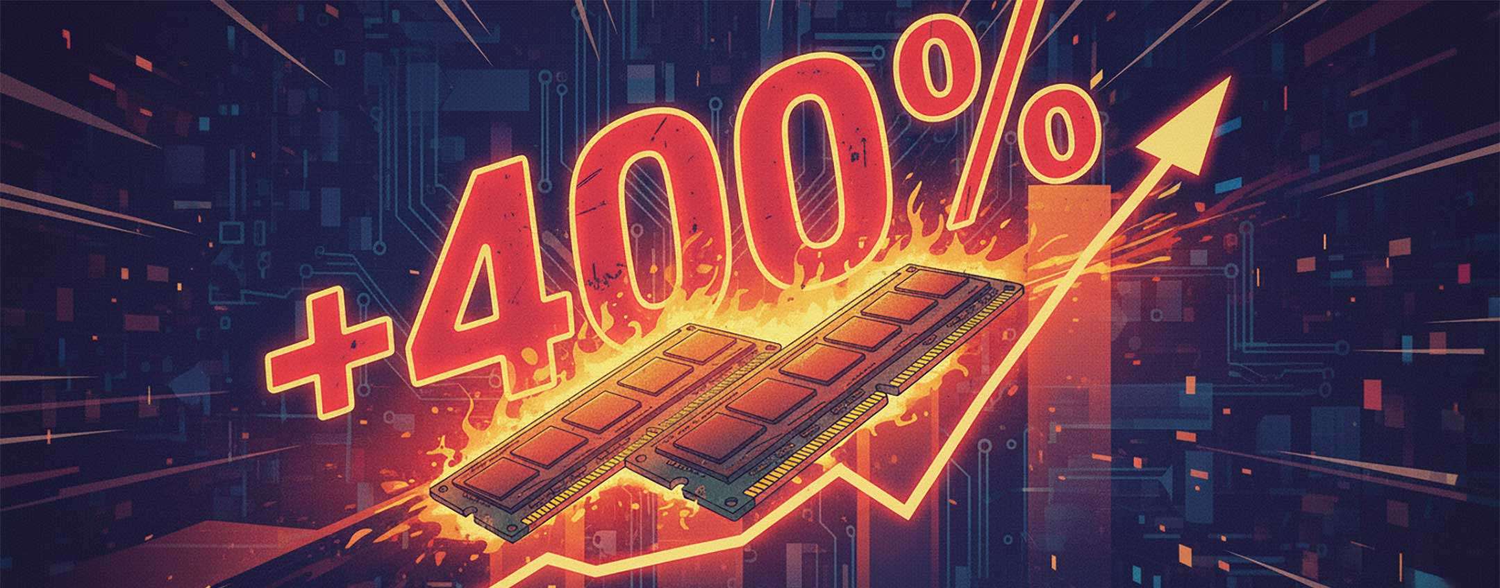 PC venduti senza RAM per i prezzi fuori controllo