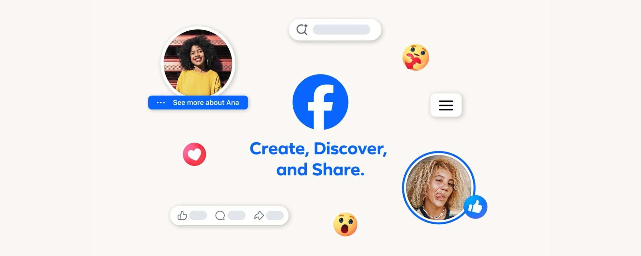 Facebook copia Instagram: doppio tap per i like e feed a griglia