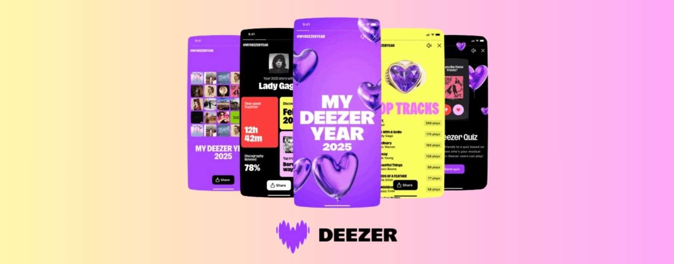Arriva il riepilogo annuale musica di Deezer