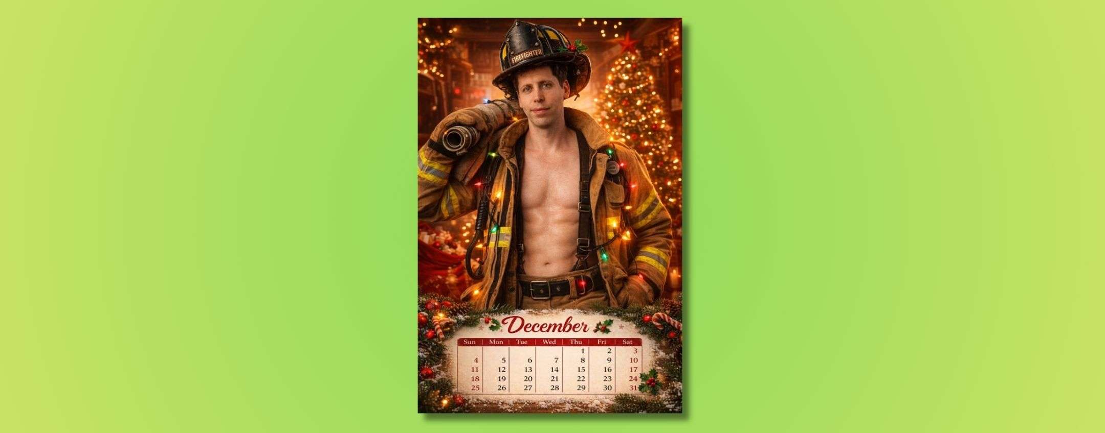 Sam Altman genera immagine di s� con GPT Image 1.5 e fa un disastro