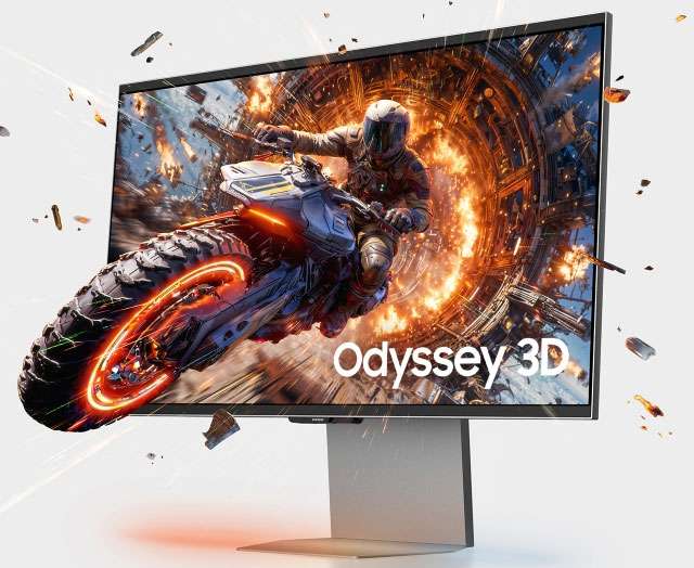 Il monitor Samsung Odissey 3D (G90XH)