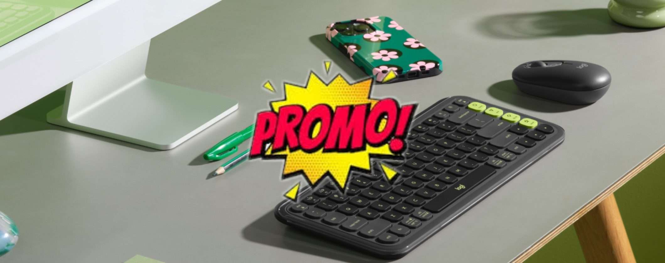 Scegli Logitech POP, il mouse compatto di qualità che costa solo 22€