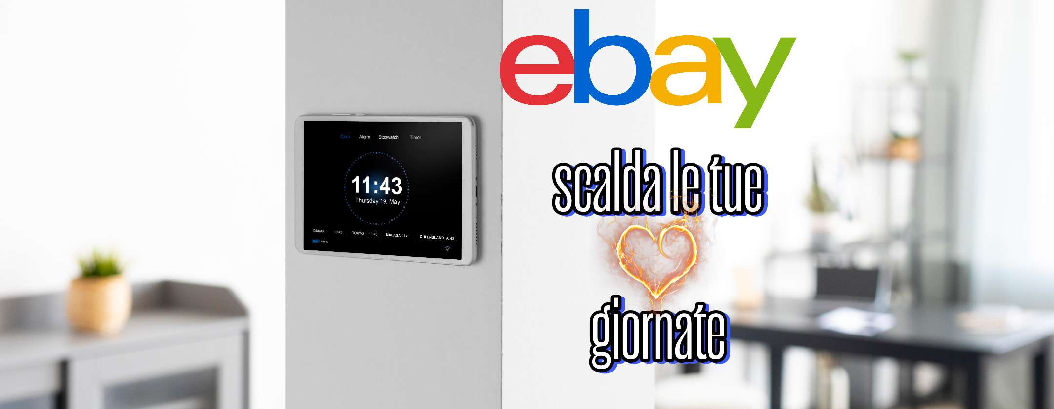 Tantissimi termostati in offerta speciale su eBay con il coupon FINEANNO25