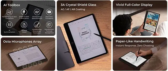 Le caratteristiche di TCL Note A1 NXTPAPER