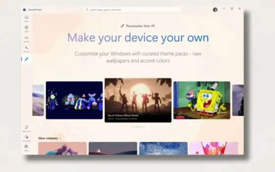 400 sfondi per Windows 11, Microsoft Store lancia la sezione Temi
