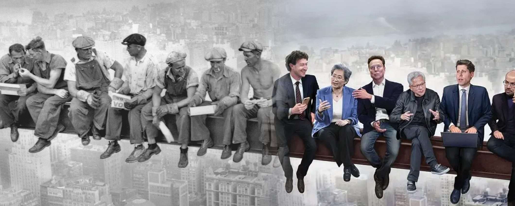 Gli architetti AI sulla trave sospesa: persona dell'anno per il TIME