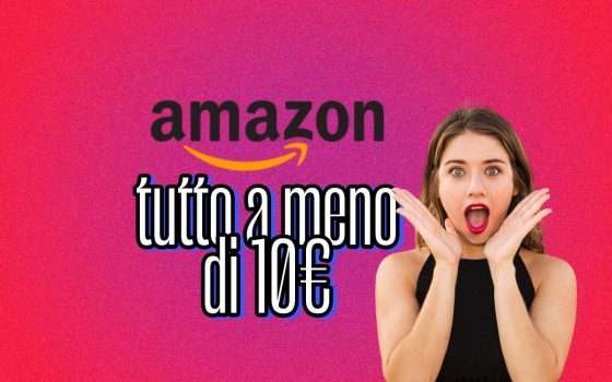 Tutti i prodotti essenziali sotto i 10€ in offerta oggi su Amazon