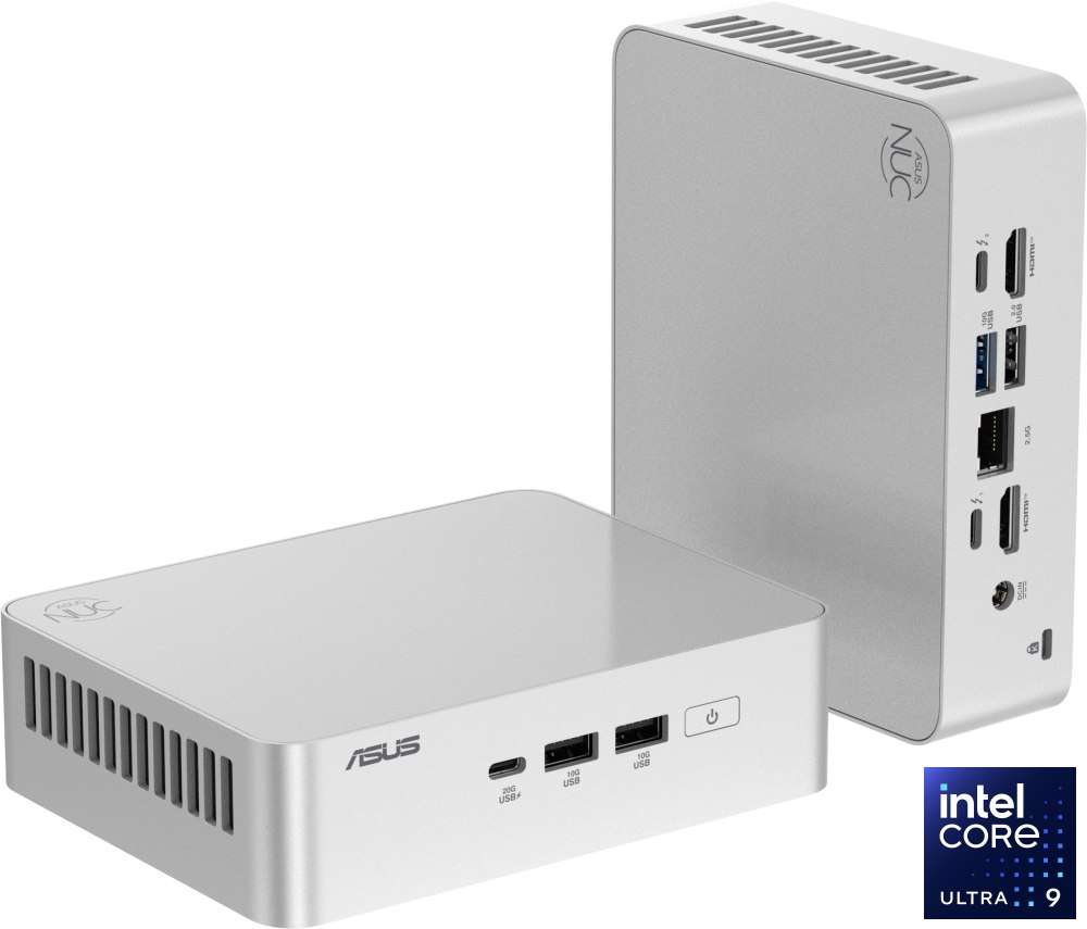 Design mini PC ASUS NUC 15 Pro+