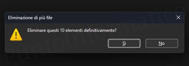 Il tema scuro anche per i box di dialogo di Esplora file in Windows 11