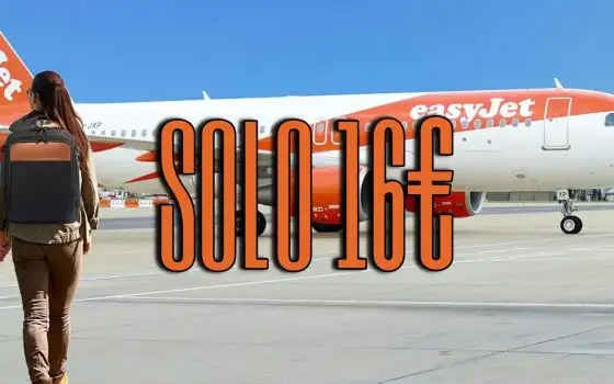 Zaino per EasyJet 45x36x20 in offerta su Amazon a 16€