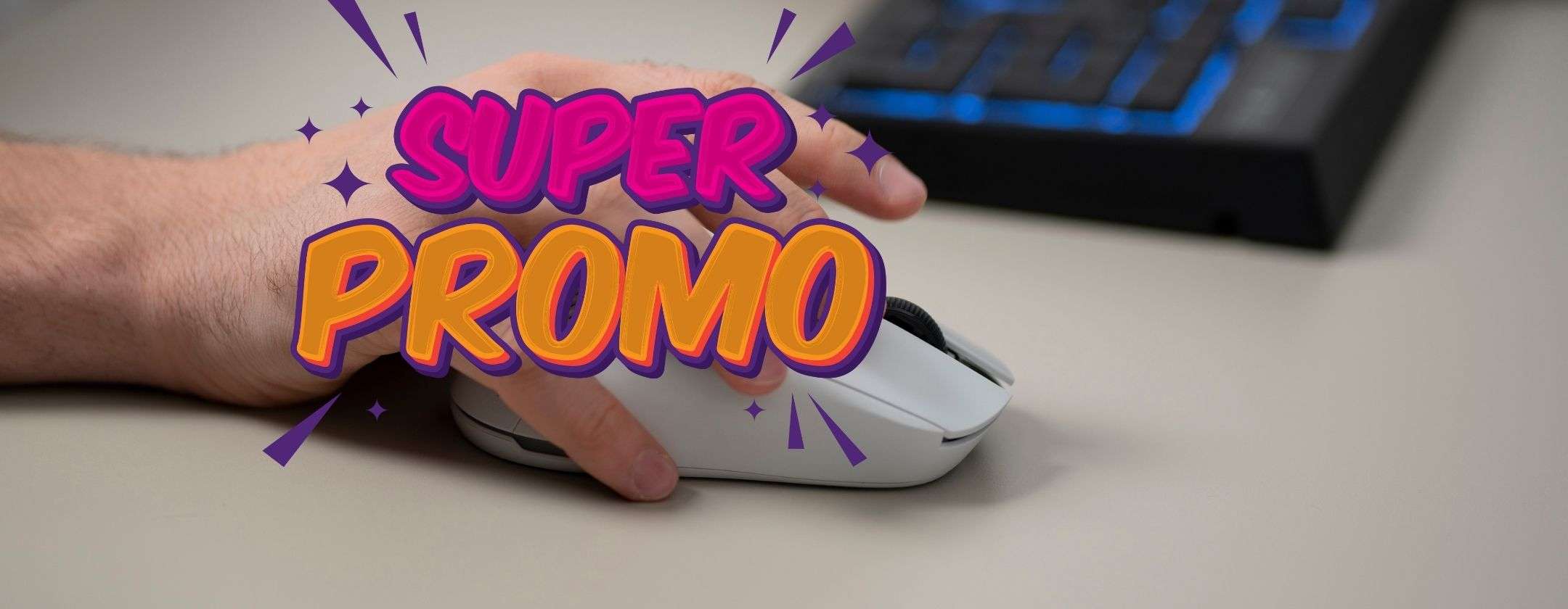4 Mouse per produttività e gaming in offerta su Amazon da 15€