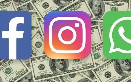 Abbonamenti premium per Facebook, Instagram e WhatsApp