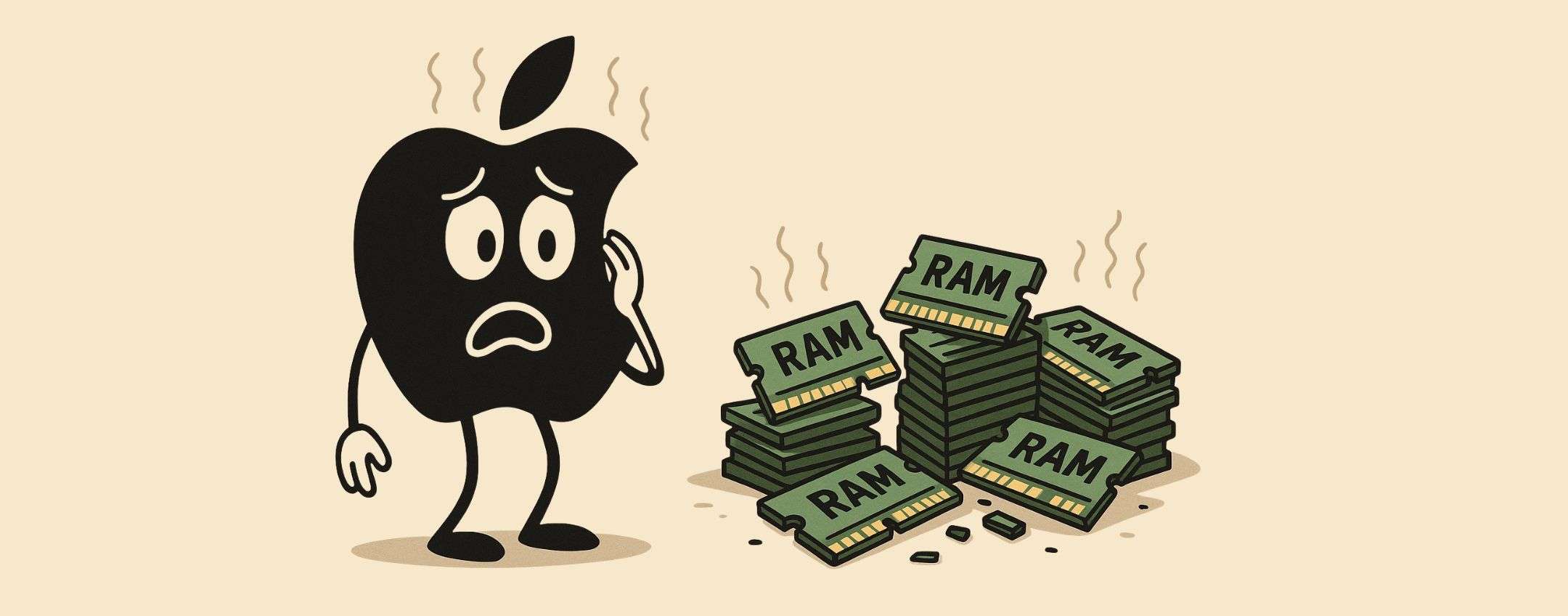 Apple alza i prezzi dell'iPhone 18 a causa della carenza delle RAM