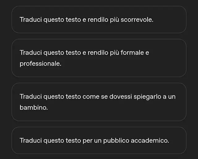 Come funziona ChatGPT Translate