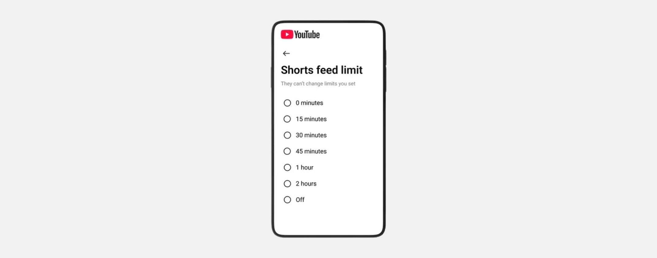 Nuovi controlli parentali sugli Short di YouTube