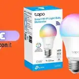 Tapo L530E è una lampadina magica: colora e rende smart la luce con 9€