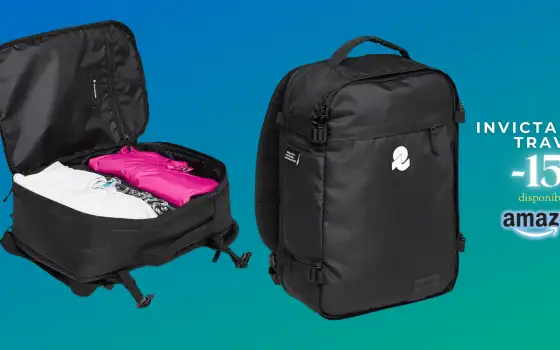 Viaggio in vista? Lo zaino Invicta è ROBUSTO e sicuro (vale i tuoi soldi)